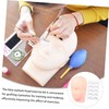 VICASKY 1set Eyelash Extension Mannequin for Practicing Eyelash Application for