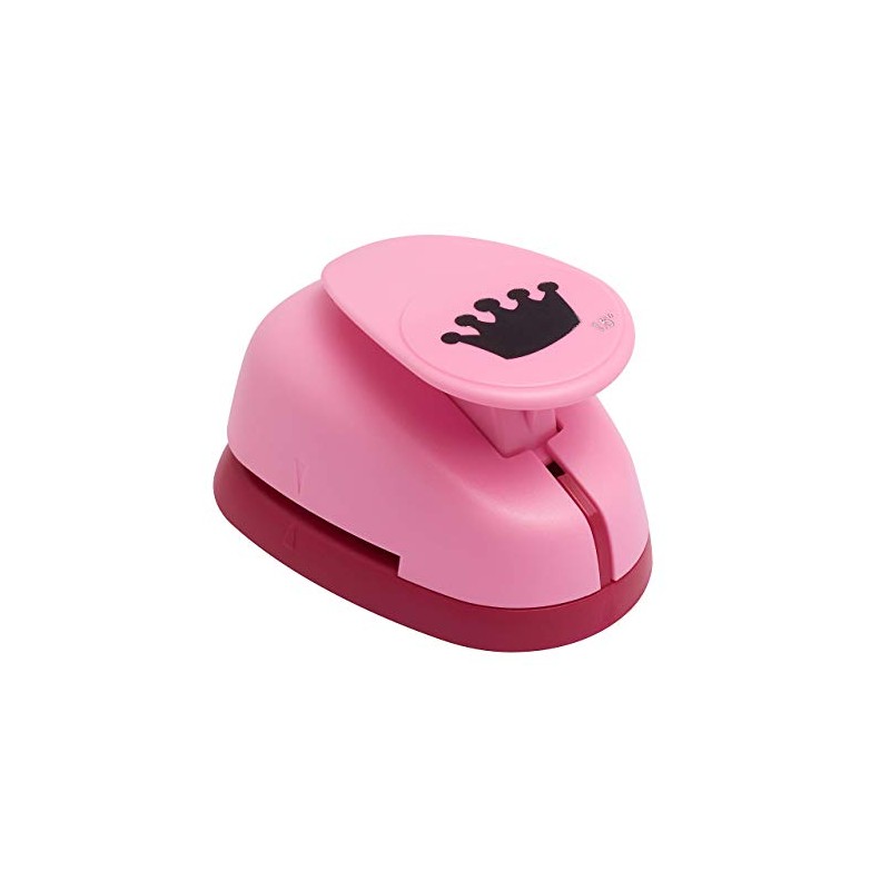 Efco Large Punch Crown, Pink, 3 x 3 x 3