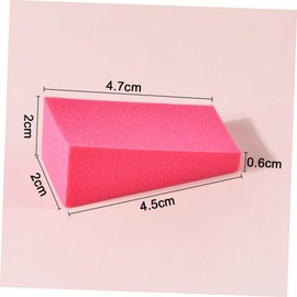 IWOWHERO 24pcs Manicure Kit Women Triangle Makeup Sponges Nail Art Tools Gradient Sponges