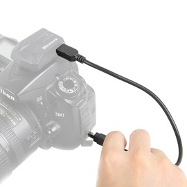 N3 Cable for GPS Receivers Micnova, Marrex, Sevenoak, Columbus, P-Franken, Opteka, compatible with Nikon Kameras