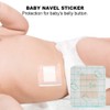 20 piezas bebé ombligo pegatina impermeable natación baño cordón umbilical