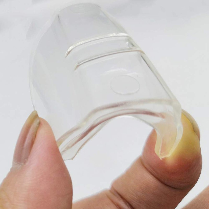 10 Pairs Safety Glasses Side Shields, Flexible Clear Anti-Slip On
