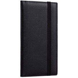 Zreal Checkbook Cover with RFID Blocking Function for Men and Women, Black, Stylish