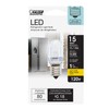 Feit Electric T7 LED Light Bulb, 15W Equivalent, 1.5W, 80