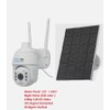 TBI PRO 2 x 1080P PTZ Solar Security Camera Outdoor