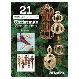 21 Compound-Cut Christmas Ornaments (Fox Chapel Publishing) Full-Size, Ready-to-Use Patterns for Feather, Leaf, Icicle, Geometric, and 3D Ornaments, with Step-by-Step Instructions
