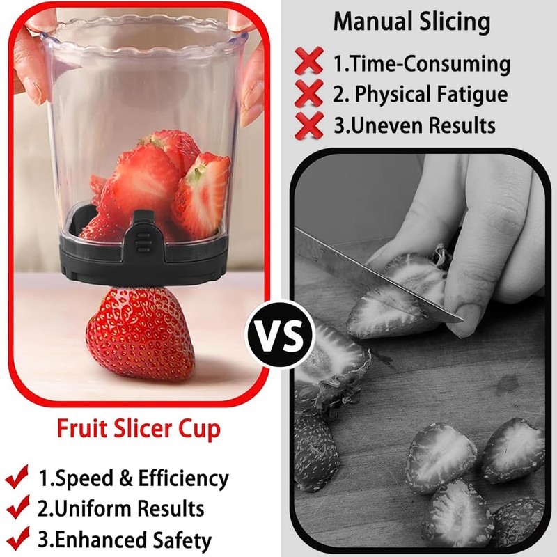 Vegetable Cutter, Strawberry Cup Slicer, Fruit Cutter, Cup Cutter, Fruit