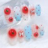 Tomato's daily handmade nail tip - short oval / 토마토의