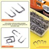 Tanstic 540 Pcs Insulated U Staple Nail Assortment Set with