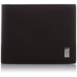 Dunhill FP-3070E Bifold Wallet with Coin Pocket, dark brown