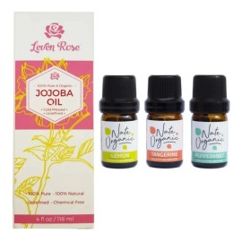Aceite Jojoba Puro Orgánico 118ml Leven Rose Prensado En Frío
