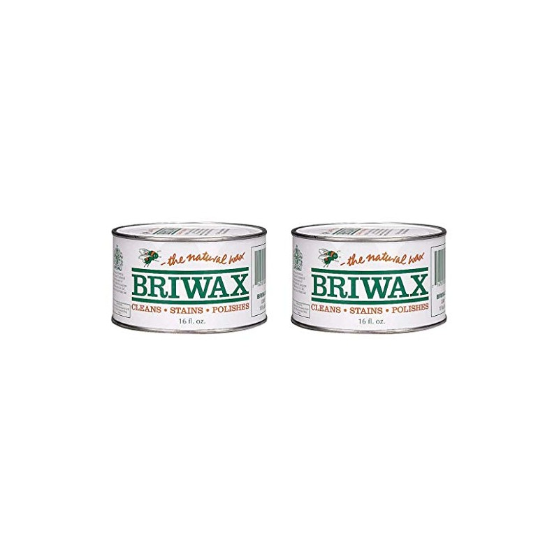 Briwax Furniture Wax Polish-Clear (Тwо Расk)
