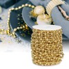 Pearl Bead String, Pearl String Bead Roll Electroplating Faux Pearl