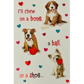 Greeting Card I Chews You - Happy Valentine's Day from the Dog