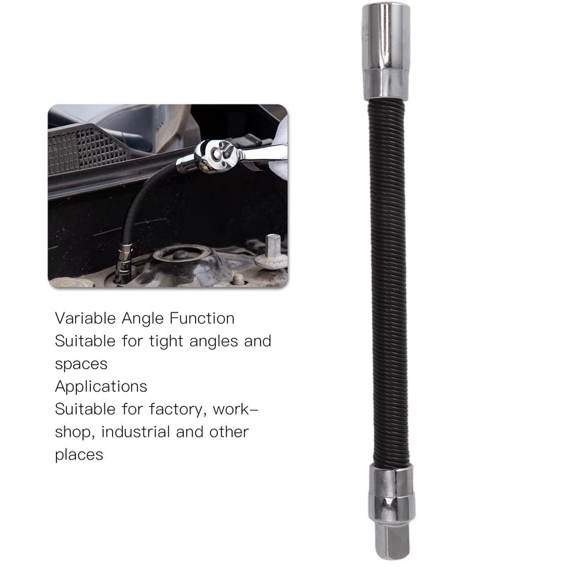 Flexible Socket Extension Bars Wrench Extension Rod - Universal Flexible