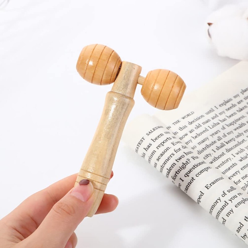 Healvian 3-Piece Massage Roller Set Wooden Foot Massage Trigger Point