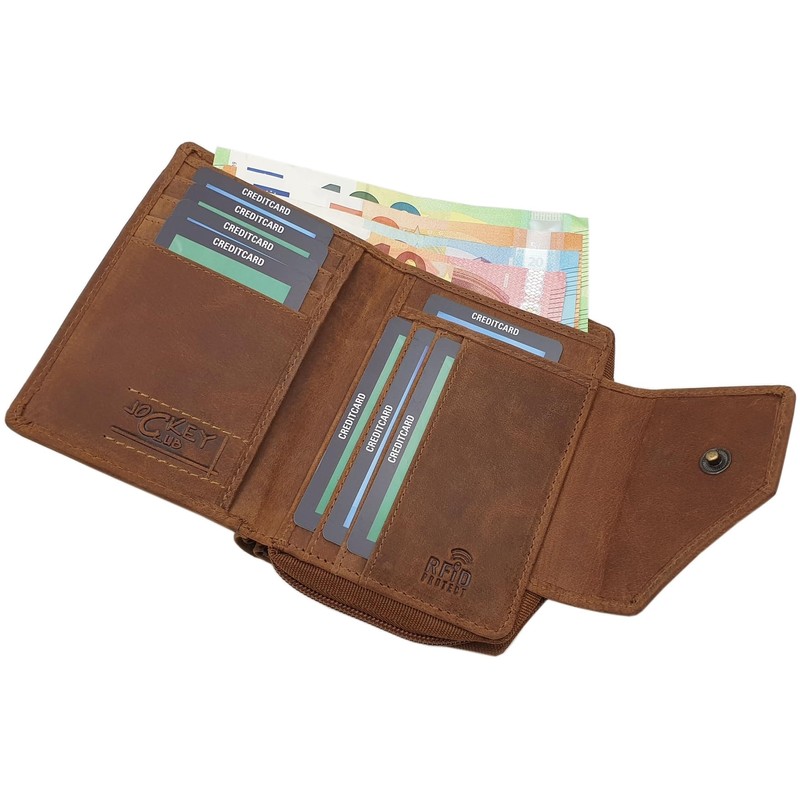 myledershop Buffalo Full Leather Women's Wallet / Purse / Purse