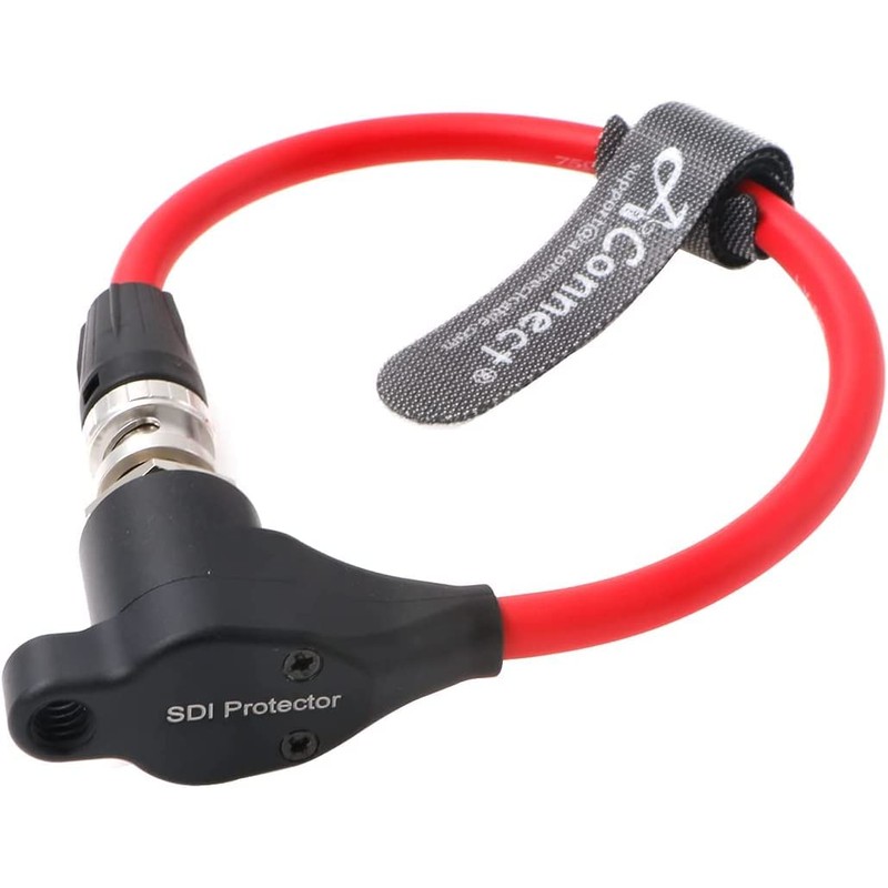 AConnect Power Cable for RED-Komodo SDI-Protector Galvanic-Isolators BNC Female to