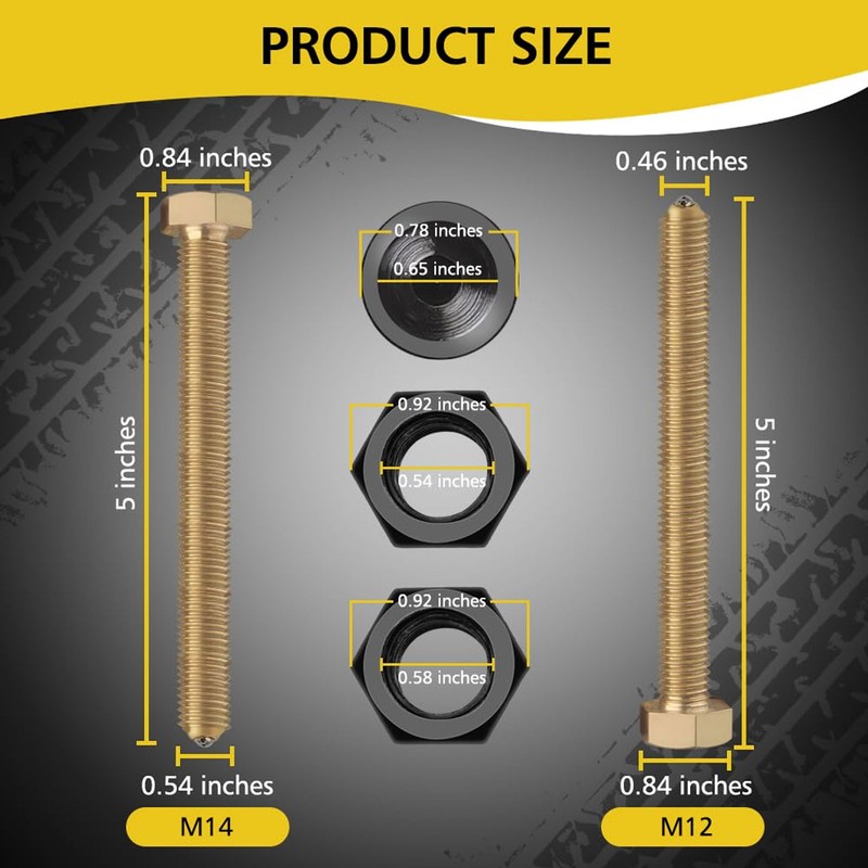 Wheel Hub Removal Tool Impact Rated Automotive Wheel Bearing Removal