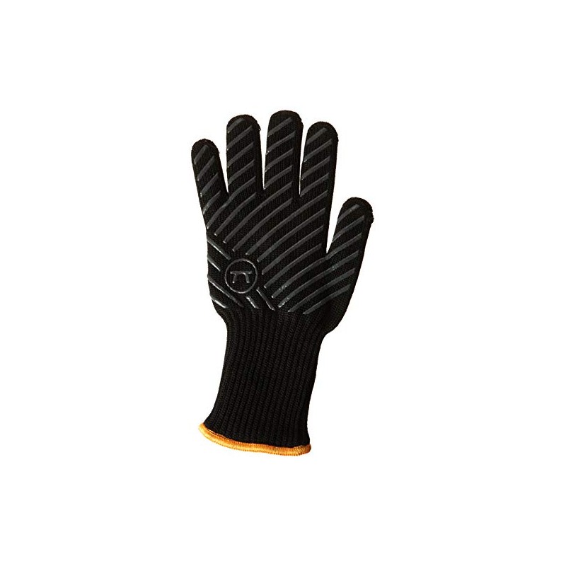 Outset Professional High Temperature Grill Glove, Large-Extra Large, Black