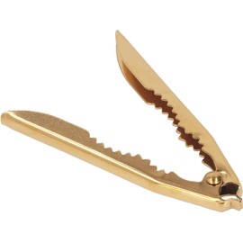 Haofy Cascanueces de Galleta de Cangrejo Dorado con No Deslizante, Diseño Eficiente Palanca, Elegante Abridor Acero Inoxidable para Cocina, Mariscos, Nueces