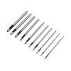 Hollow Hole Punch Hand DIY Tool, 10Pcs Round Hole Leather