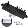 Panwarmoll Electric Seat Adjustment Control Switch, Right Front Passenger Side