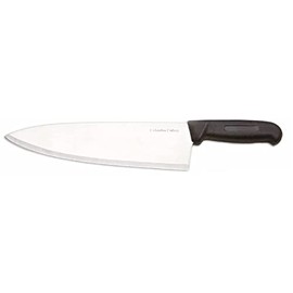 10" Columbia Cutlery Commercial Chef/Cook Knife - Black Fibrox Handle - Razor Sharp and Dishwasher Friendly