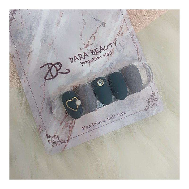 [Handmade Nail Tips] Winter Mink Gel Nails / [수제네일팁] 겨울