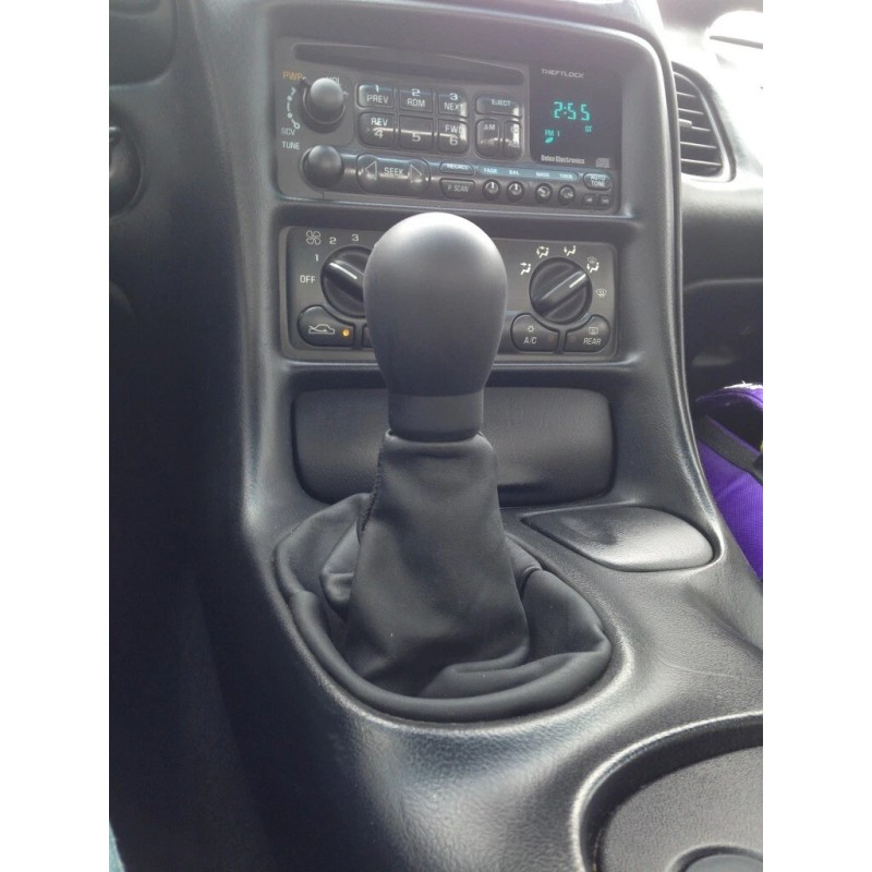 Black / White Delrin 2" Delrin Shift Knob for C5