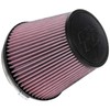 K&N High-Flow Original Lifetime Universal Clamp-On Air Filter: High Performance,
