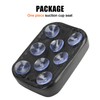 8 Suction Cup Seat, PSLER motorcycle Rear Passenger Pillion Pad