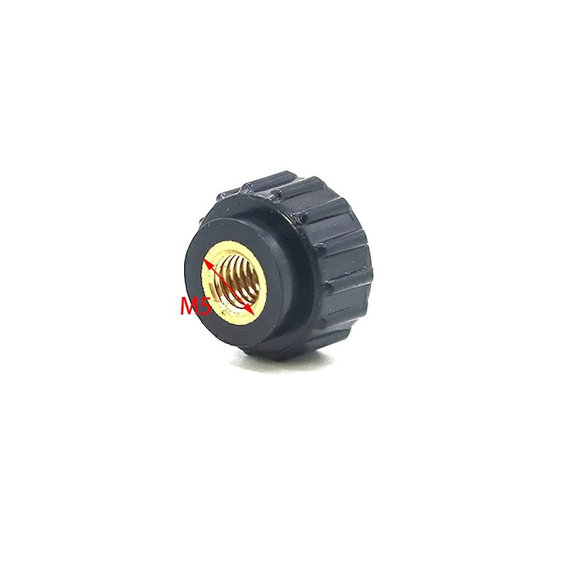 Star Knobs M5 Round Head Screw Clamping Nuts Knob Grips