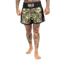 BENLEE Mens Amboy XXXL Camo Woodland Boxing Pants, Green, 3 XL
