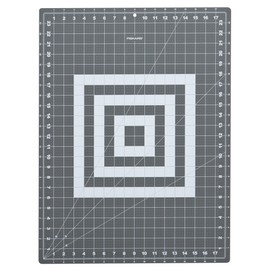 Fiskars 12-83717097J Self Healing Rotary Cutting Mat, 18x24, Gray