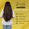 Stasia Street 24-Inch Out Curl Clip-In Korean Synthetic Breatheable Hair