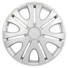 SCITOO Black & Silver Wheel Hubcap Rim 15 Inch