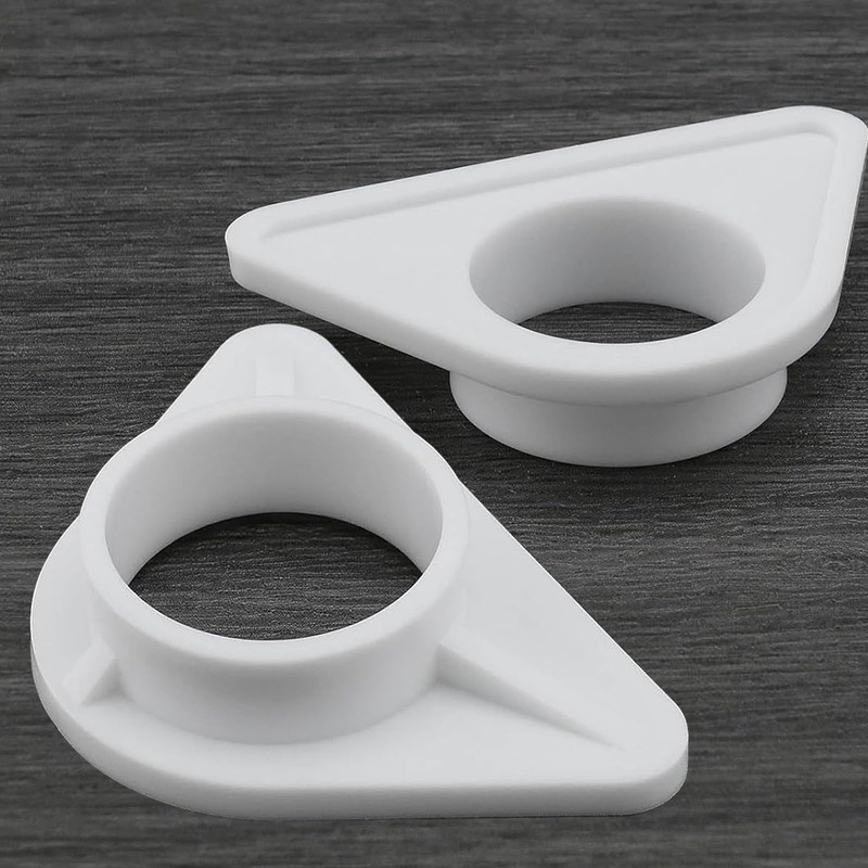 2Pcs Stable Kitchen Tap Support Bracket Inner Plate Split Flange