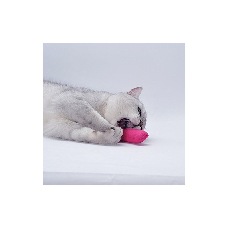 Kingsie Plush Cat Toy, Chewing Toy, Cat Play, Stress Relief,