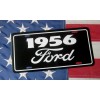 1956 Ford License plate tag 56 Crown Victoria Thunderbird Ranch