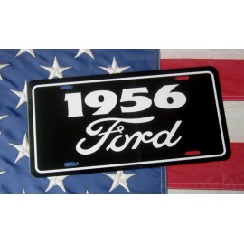 1956 Ford License plate tag 56 Crown Victoria Thunderbird Ranch Wagon F100 truck