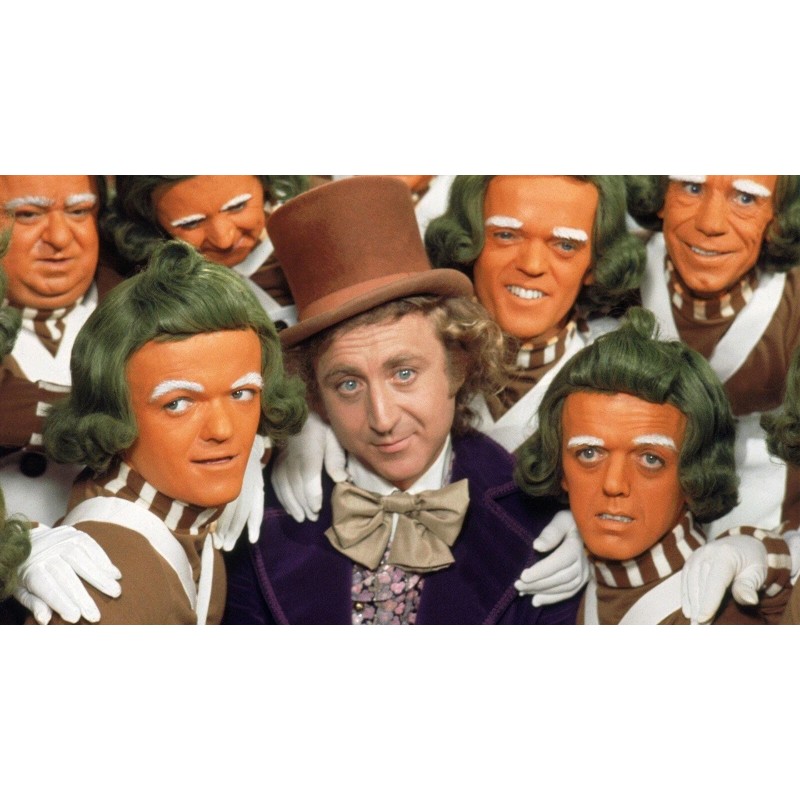 1971 Willy Wonka & The Chocolate Factory Poster 11X17 Oompa