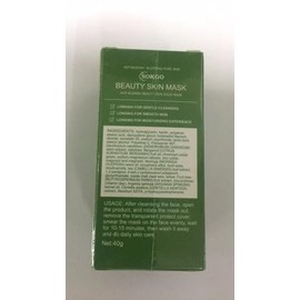 Mascarilla facial purificadora de arcilla con té verde, mascarilla limpiadora de barro para hombres y mujeres, hidratante, controla la grasa, reduce  