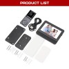 2.4G Wireless Smart LCD Screen Intercom Video Doorbell Camera Monitor