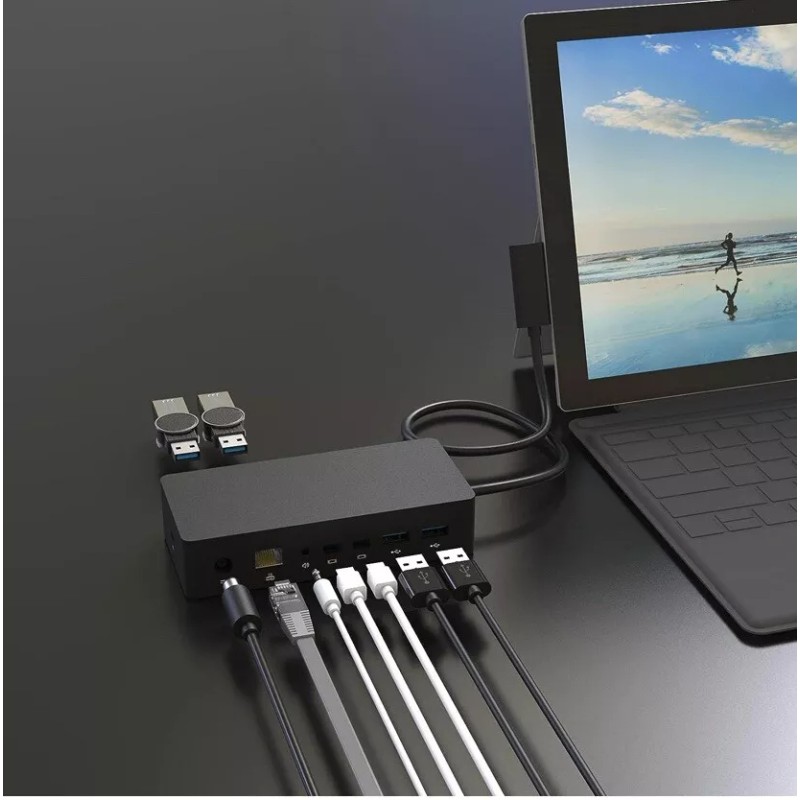 Unbranded Surface Docking Station with 90W Power Supply for Surface