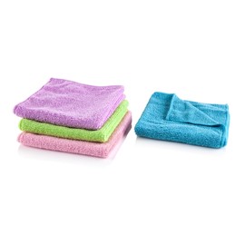 Minky Microfibre Multi-Purpose Cloths, Pack of 4
