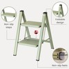 Vigar Step Ladder, Two-Step Stool Foldable up to 330 Pound,
