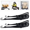 Pack of 2 Luggage Tensioners, Expander with Hooks, Lashing Straps