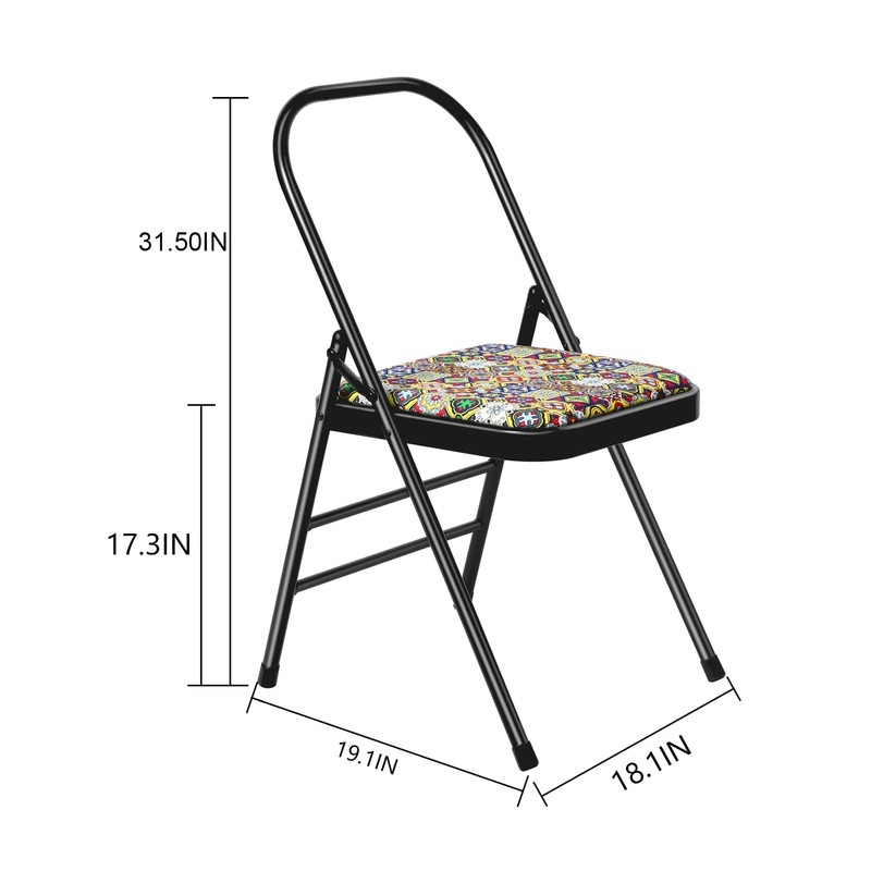 Aozora Backless Yoga Chair Prop - Flexibility and Strength Training