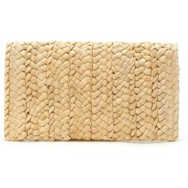 Unbranded Women's Straw Clutch bags Handbag Straw Purse Envelope Bag Wallet -FREE SHIPPING